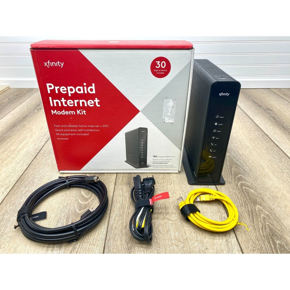 Comcast/Xfinity ARRIS TG862G/CT Residential Gateway & Router Wireless Modem